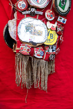 Pins of different clubs