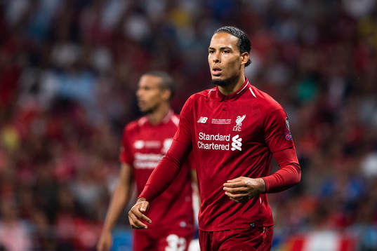 Virgil van Dijk of Liverpool