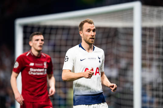 Christian Eriksen of Tottenham