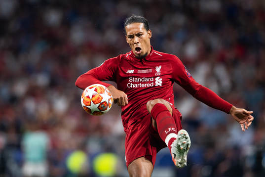 Virgil van Dijk of Liverpool