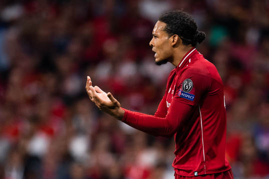 Virgil van Dijk of Liverpool