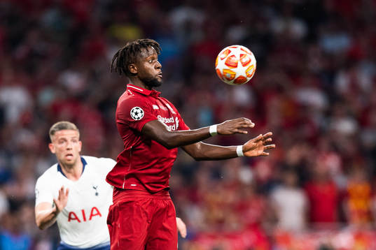 Divock Origi of Liverpool