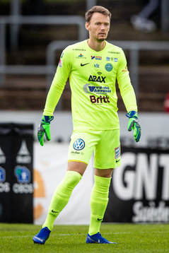 Västerås målvakt Anton Fagerström