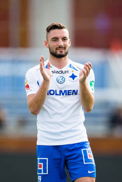 IFK Norrköpings Sead Haksabanovic tackar fansen