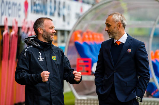 Trond Fredriksen, head coach of Ull/Kisa,  and Lars