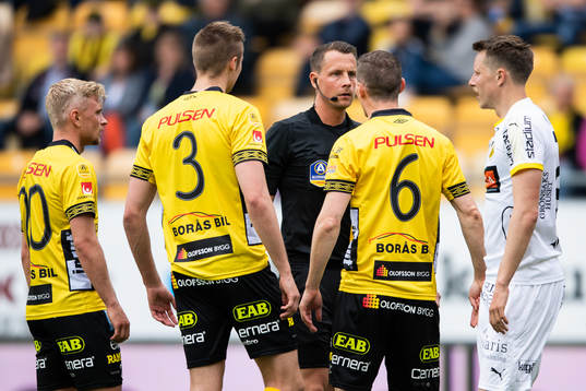 Elfsborgs Simon Strand, Stian Rode Gregersen och Jon