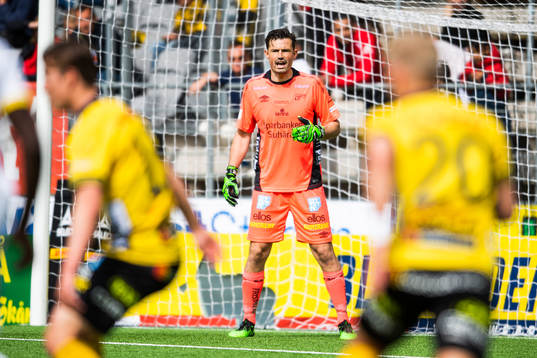 Elfsborgs målvakt Kevin Stuhr Ellegaard