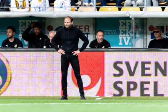 Häckens tränare Andreas Alm