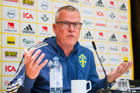 Head coach Janne Andersson of Sweden