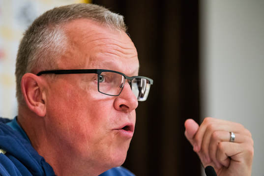 Head coach Janne Andersson of Sweden