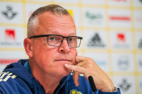 Head coach Janne Andersson of Sweden