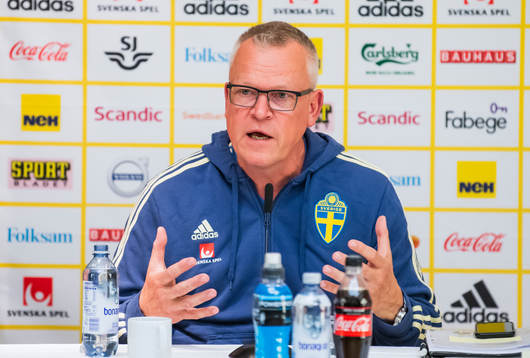 Head coach Janne Andersson of Sweden