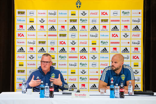 Head coach Janne Andersson of Sweden