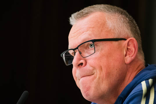 Head coach Janne Andersson of Sweden