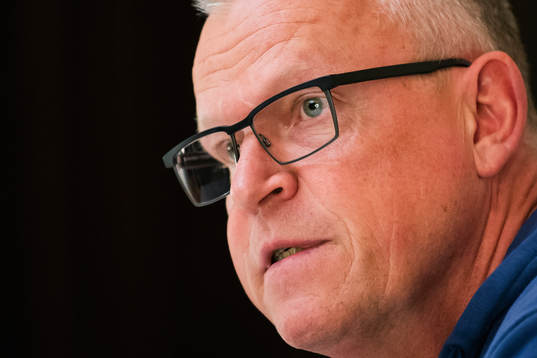 Head coach Janne Andersson of Sweden