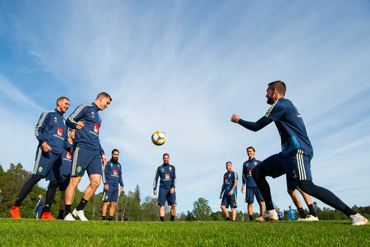 Robin Olsen, Jimmy Durmaz, Pontus Jansson, John Guidetti