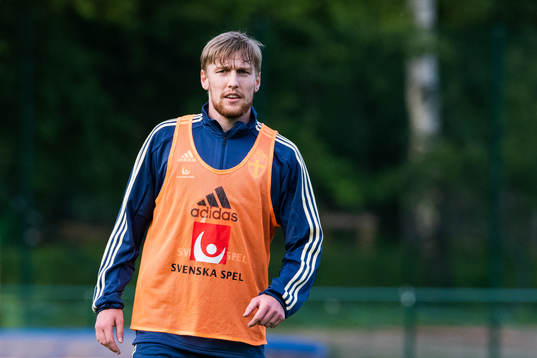 Emil Forsberg of the Swedish national football team