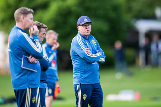 Head coach Janne Andersson of the Swedish national football