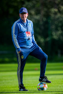 Head coach Janne Andersson of the Swedish national football