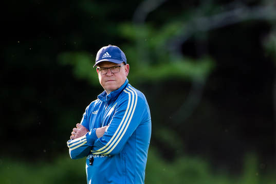 Head coach Janne Andersson of the Swedish national football