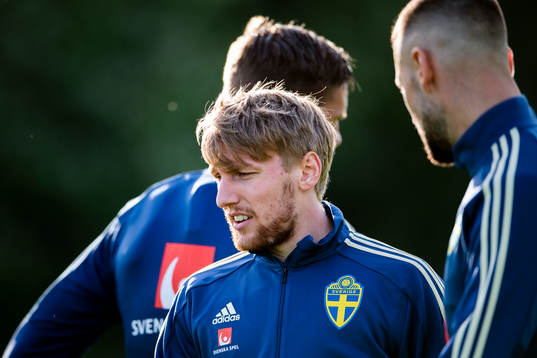 Emil Forsberg of the Swedish national football team