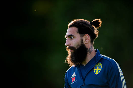Jimmy Durmaz of the Swedish national football team