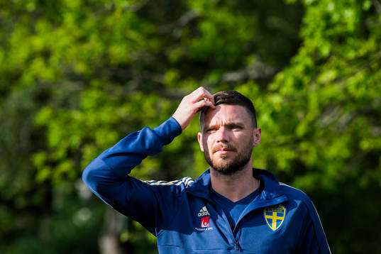 Marcus Berg of the Swedish national football team