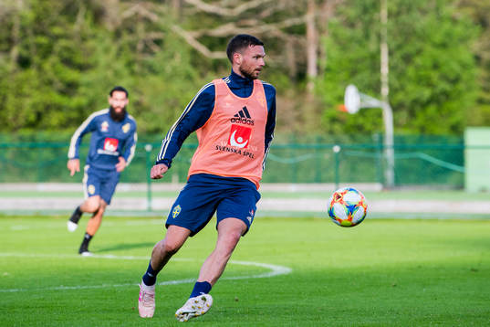 Marcus Berg of the Swedish national football team