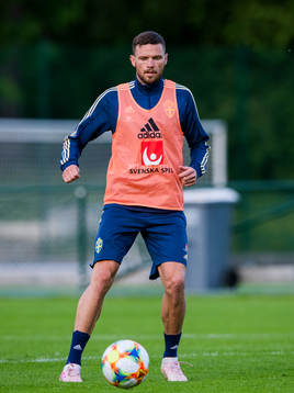 Marcus Berg of the Swedish national football team