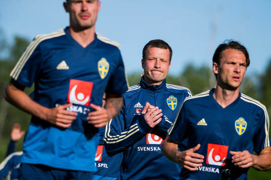 Jakob Johansson of the Swedish national football team