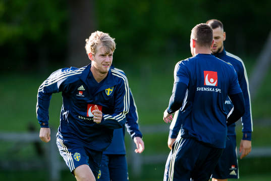 Filip Helander of the Swedish national football team