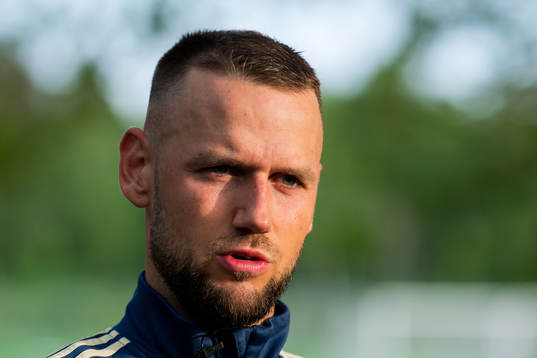 Alexander Milosevic of the Swedish national football team