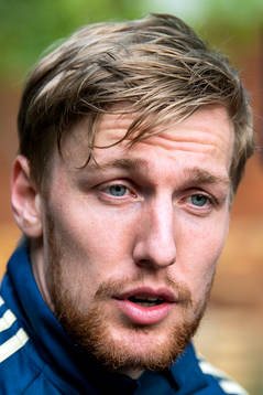 Emil Forsberg of the Swedish national football team speaks