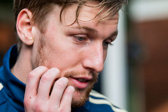 Emil Forsberg of the Swedish national football team speaks