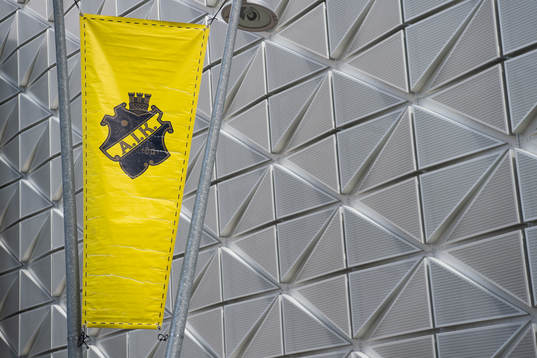 Generell vy av Friends Arenas exteriör