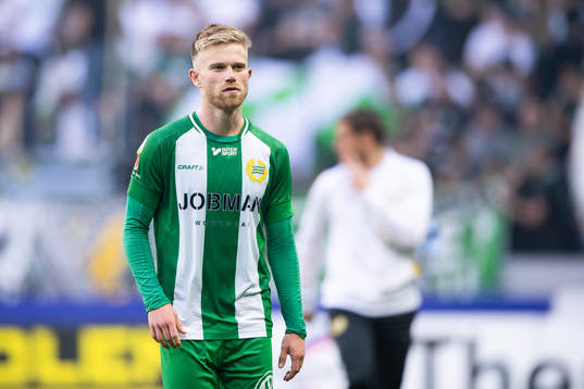 Hammarbys Dennis Widgren deppar