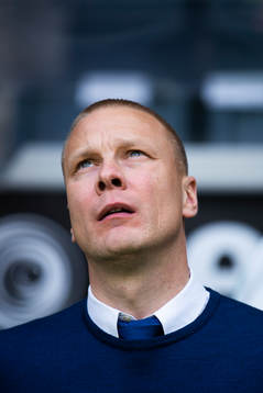 Hammarbys tränare Stefan Billborn