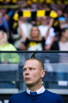 Hammarbys tränare Stefan Billborn