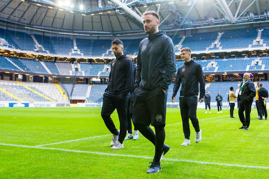 Hammarbys Muamer Tankovic och Imad Khalili