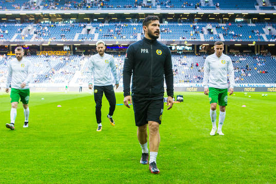Hammarbys assisterande tränare Pablo Pinones-Arce