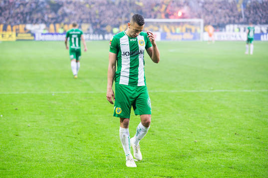 Hammarbys Nikola Djurdjic deppar