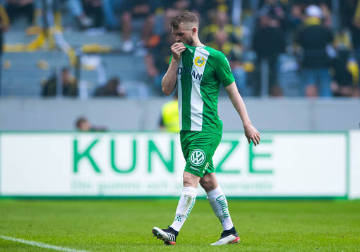 Hammarbys Mads Fenger Nielsen deppar