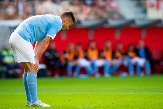 2 Malmö FFs Markus Rosenberg deppar
