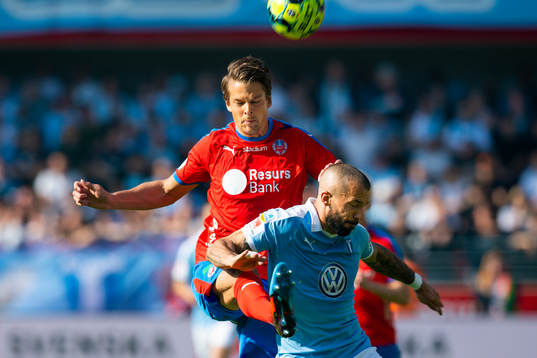2 Helsingborgs Fredrik Liverstam och Malmö FFs Guillermo