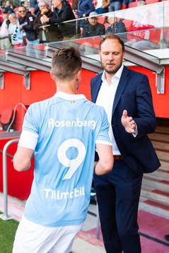 2 Malmö FFs Markus Rosenberg och Helsingborgs Andreas