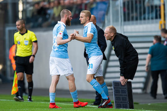 2 Malmö FFs Jo Inge Berget byts ut för Franz Brorsson