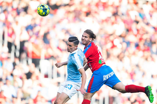 2 Helsingborgs Charlie Weberg och Malmö FFs Marcus