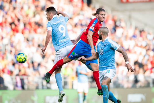 2 Helsingborgs Charlie Weberg och Malmö FFs Markus