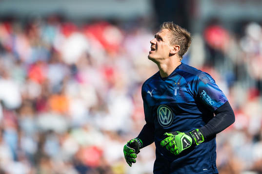 2 Malmö FFs målvakt Johan Dahlin