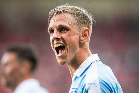 2 Malmö FFs Sören Rieks jublar